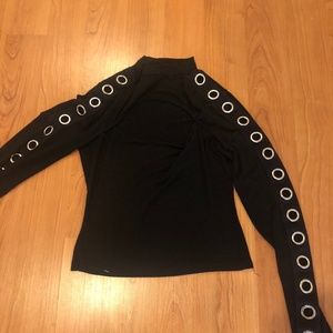 Black cutout LF top